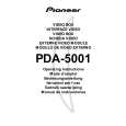 Cover page of PIONEER PDA-5001/ZYVLPK Owner's Manual