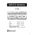Cover page of SHERWOOD CD77R Service Manual