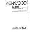 Cover page of KENWOOD DV2070 Owner's Manual