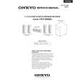 Cover page of ONKYO HTP-650 Service Manual