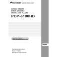 Cover page of PIONEER PDP-6100HD Owner's Manual