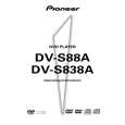 Cover page of PIONEER DV-S838A/WL Owner's Manual
