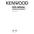 Cover page of KENWOOD KDC-MP6036 Owner's Manual