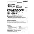 Cover page of PIONEER KEHP8800R/R-W Service Manual