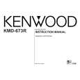Cover page of KENWOOD KMD-673R Owner's Manual