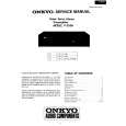 Cover page of ONKYO P-3099 Service Manual