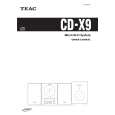 Cover page of TEAC CD-X9 Owner's Manual
