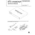 Cover page of KENWOOD KTCV500E Service Manual