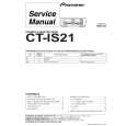 Cover page of PIONEER CT-IS21/RBD Service Manual