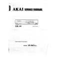 Cover page of AKAI VS865 Service Manual