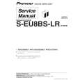 Cover page of PIONEER S-EU8BS-LR Service Manual