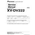 Cover page of PIONEER XV-DV222 Service Manual