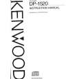 Cover page of KENWOOD DP-1520 Owner's Manual