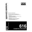 Cover page of NAD 616 Service Manual