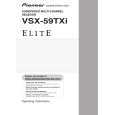 Cover page of PIONEER VSX-59TXI Owner's Manual