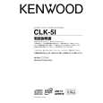 Cover page of KENWOOD CLK-5I Owner's Manual