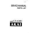 Cover page of AKAI GX-650D Service Manual