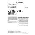 Cover page of PIONEER CS-R370-K Service Manual