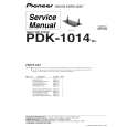 Cover page of PIONEER PDK-1014 Service Manual