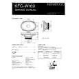 Cover page of KENWOOD KFCW169 Service Manual