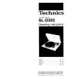 Cover page of TECHNICS SLD202 Owner's Manual