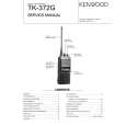 Cover page of KENWOOD TK372G Service Manual