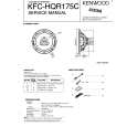 Cover page of KENWOOD KFCHQR175C Service Manual