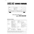 Cover page of AKAI HXR435W Service Manual