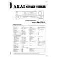 Cover page of AKAI AAV25L Service Manual