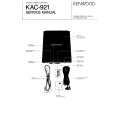 Cover page of KENWOOD KAC921 Service Manual