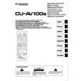 Cover page of PIONEER CU-AV100a Owner's Manual