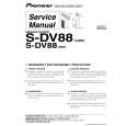 Cover page of PIONEER S-DV88/XJM/E Service Manual