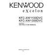 Cover page of KENWOOD KFC-XW1100DVC Owner's Manual