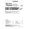 Cover page of PIONEER KEH-P3600R X1M/EW Service Manual