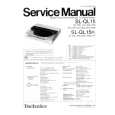 Cover page of TECHNICS SL-QL15 Service Manual