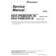 Cover page of PIONEER KEH-P6800R-B/X1BEW Service Manual