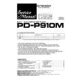 Cover page of PIONEER PDP910M Service Manual