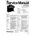 Cover page of TECHNICS SX-GX5 Service Manual