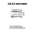 Cover page of AKAI VS-J701EO-D Service Manual