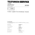 Cover page of TELEFUNKEN HC780 Service Manual