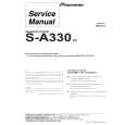 Cover page of PIONEER S-A330/XC Service Manual