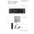 Cover page of KENWOOD KDC7010D/L Service Manual