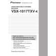 Cover page of PIONEER VSX-1017TXV-K/KUXJ Owner's Manual