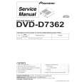 Cover page of PIONEER DVD-D7362/ZUCYV/WL Service Manual