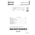 Cover page of MARANTZ SA17S1 Service Manual