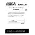 Cover page of ALPINE CHA-S609 Service Manual