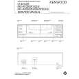 Cover page of KENWOOD KXF-W1030 Service Manual