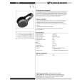 Cover page of SENNHEISER HD 580-1 Service Manual