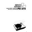 Cover page of LUXMAN PD-272 Service Manual