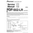 Cover page of PIONEER PDP-S52-LR/XZC/WL5 Service Manual